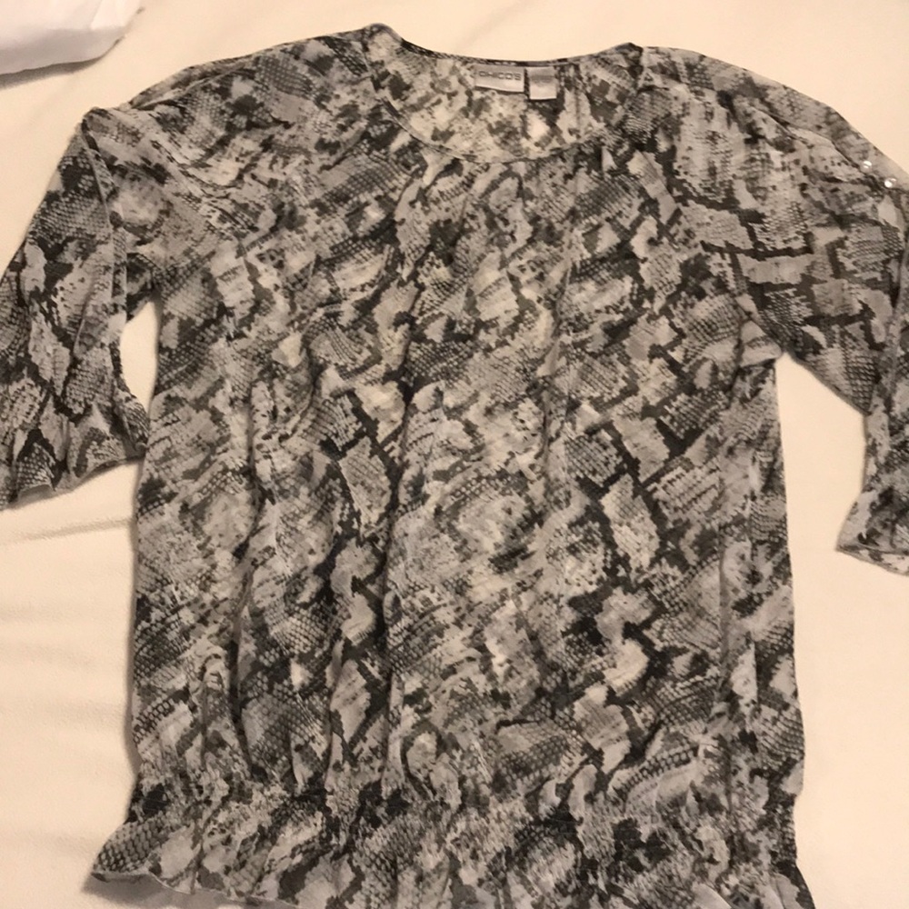Sheer snakeskin pattern - Picture 5 of 12